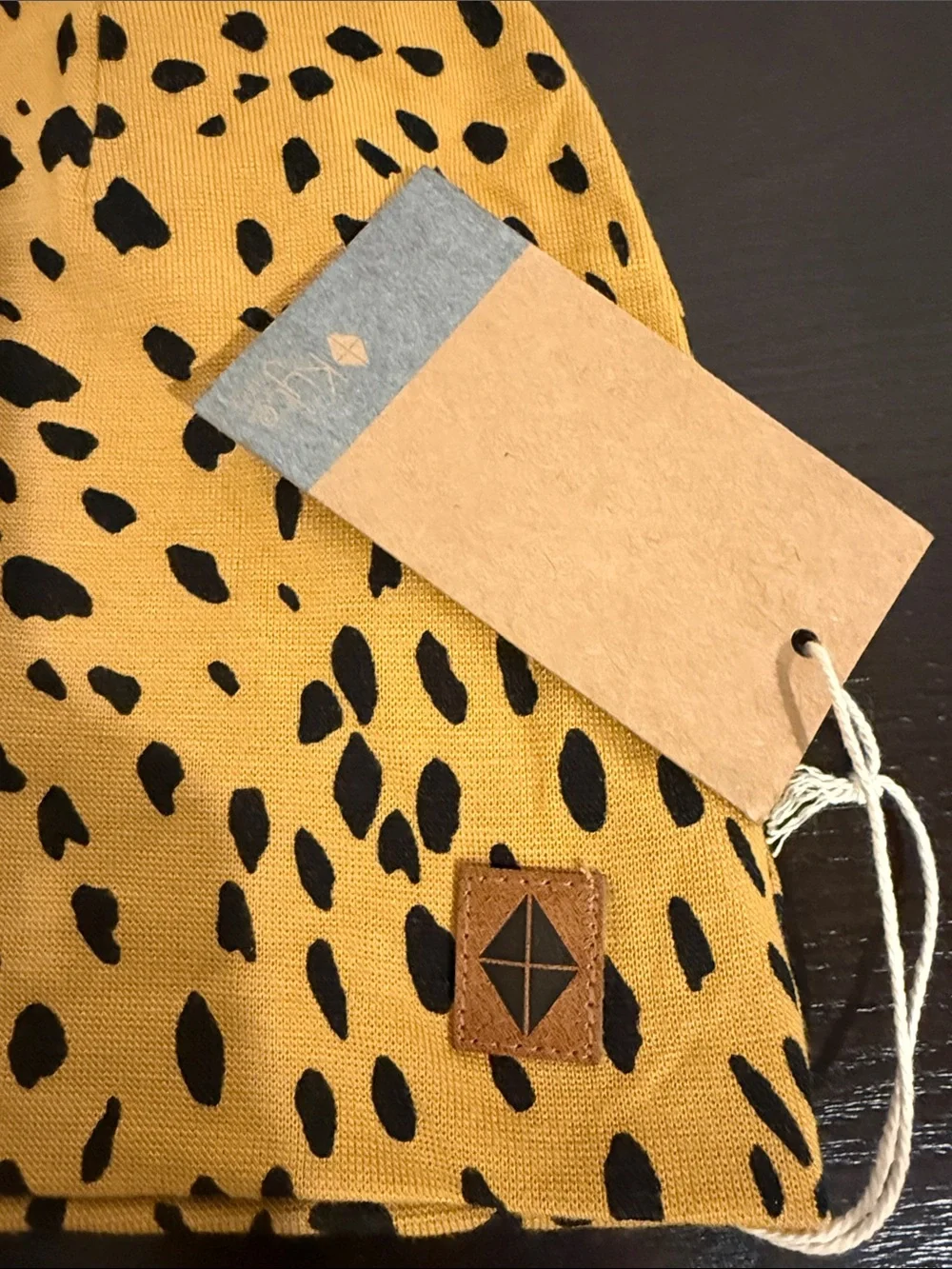 Kyte Baby Marigold Leopard Beanie